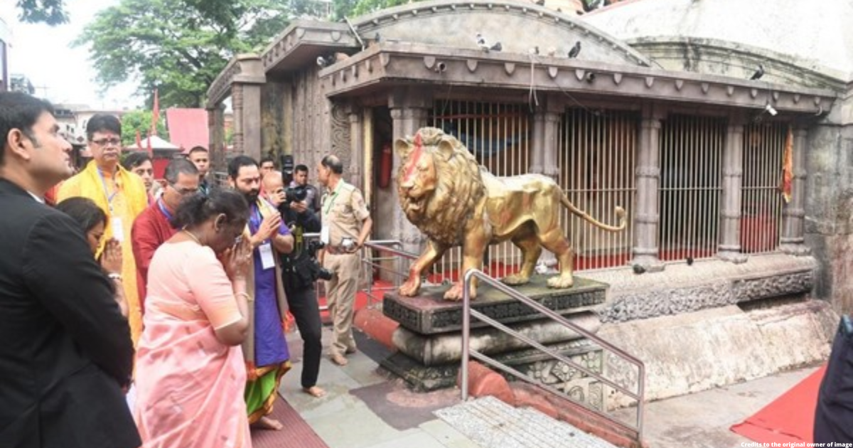 President Droupadi Murmu visits shaktipeeth Kamakhya Temple in Guwahati